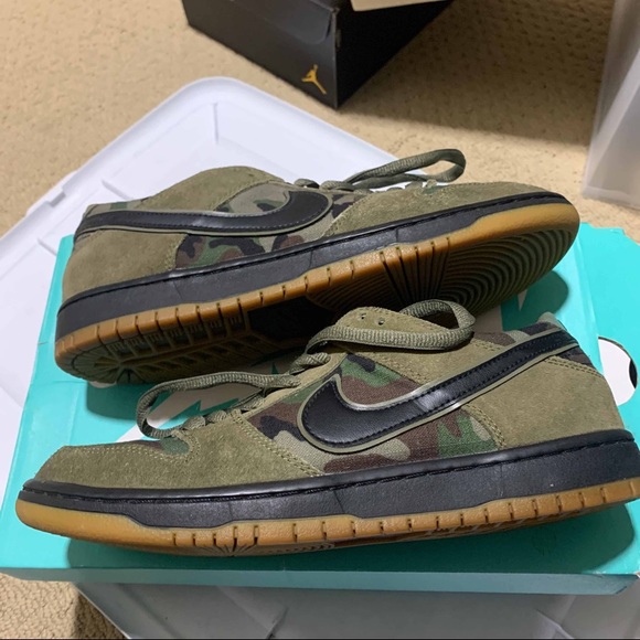 Nike Other - Nike Dunk Low Zoom Sb Pro Camo